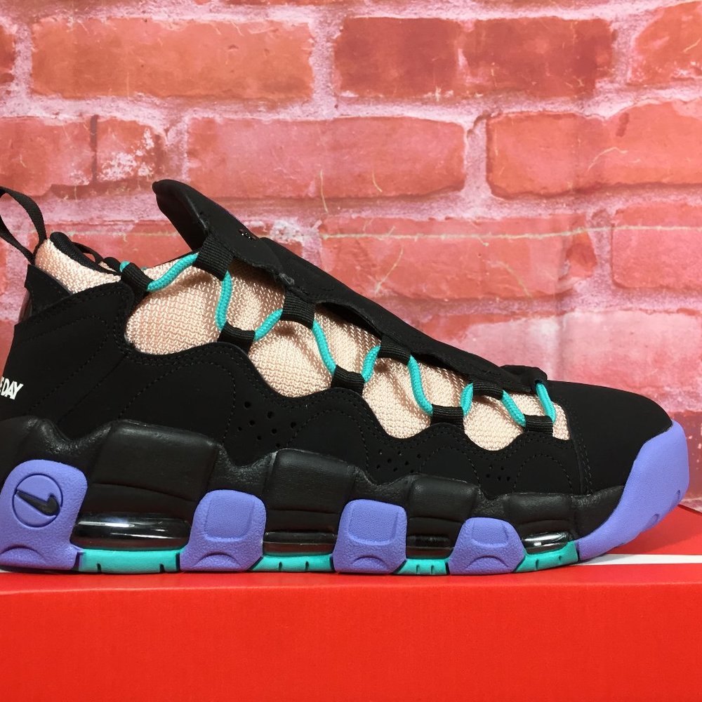 NIKE AIR MORE MONEY HAVE A NIKE DAY BLACK PURPLE